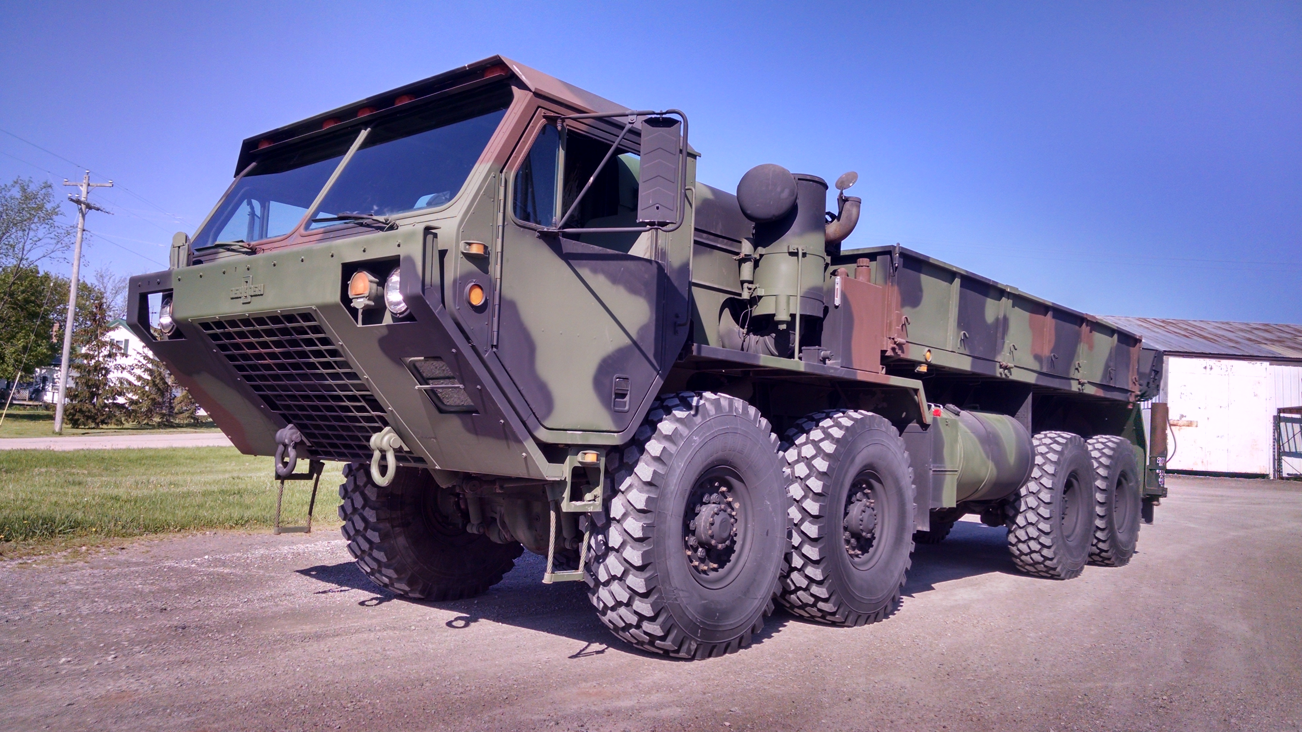 M985 Oshkosh HEMTT Military Cargo Truck